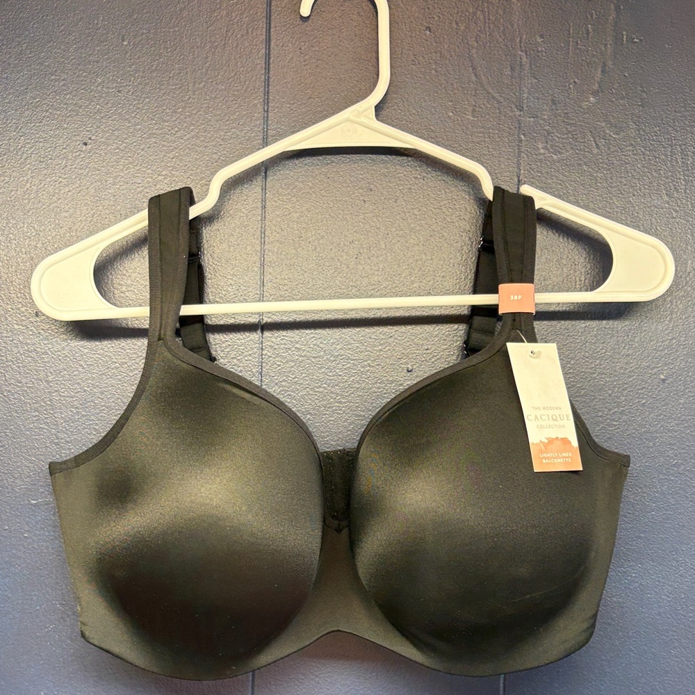 Cacique Black Contour Bra